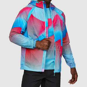 Chaqueta para correr para hombre con panel de ventilación debajo de los brazos y tela de tejido suave para comodidad diaria, chaqueta de entrenamiento para hombres - Product Image 4