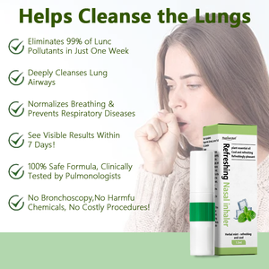 Barra Refrescante de Aceite de Menta para la Respiración Nasal, Suministro para el Cuidado de la Salud para Revitalizar la Mente Mientras Conduce, Aspiración Nasal Efectiva - Product Image 6