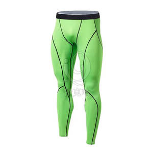 2025 Offre Spéciale pantalons de Compression pour hommes vêtements de Fitness pantalons de Compression pour hommes pantalons de Compression pour hommes lavés - Product Image 1