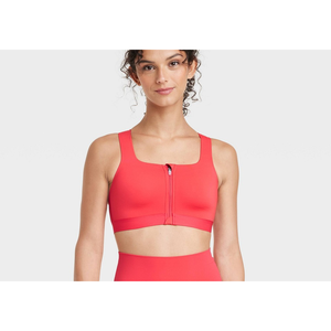 Completo Reggiseno Sportivo All in Motion da Donna Rosso ad Alto Sostegno, Top Sportivo Casual Stampato Taglia 36DD con Fodera in Spandex per Uso Attivo - Product Image 2