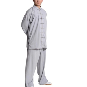 เครื่องแบบกังฟูสำหรับผู้ชายและผู้หญิงเครื่องแบบกังฟูระบายอากาศได้ดีมีสไตล์โลโก้/ขนาด - Product Image 5