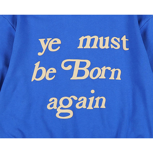 Bouffée Imprimé Pas Cher Impression Personnalisée Logo Sweats Pull Blanc Unisexe 100% Coton Lourd Terry Hommes Hoodies - Product Image 4