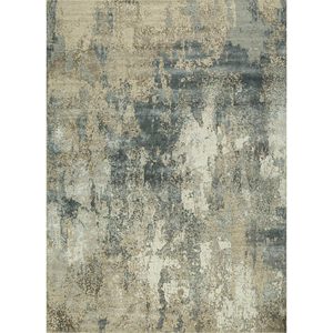 Uvenuti Abstract Pattern Beige & <b>Brown</b> Hand Knotted <b>Wool</b> & Bamboo Silk Rug for Home LRB-1508 - Product Image 1
