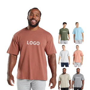 NOVEDAD DE VERANO 2025, camiseta blanca sólida de algodón 100%, Camiseta básica informal con cuello redondo para hombre, Camiseta deportiva clásica de alta calidad para hombre - Product Image 1