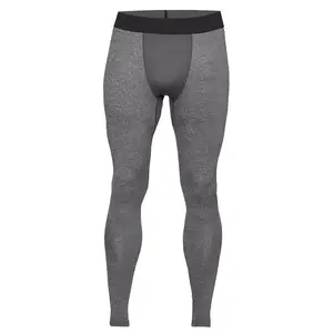 Компрессионные штаны с логотипом на заказ, сухие спортивные трико для бега, тренировок, Леггинсы для йоги для мужчин