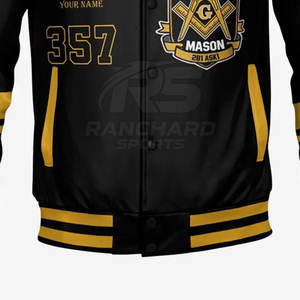 Chaqueta Universitaria Masónica de Alta Calidad para Regalos de Hermandad, Chaqueta Universitaria Masónica para Hombre - Product Image 5