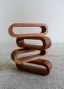 Anillo de Servilleta de Madera de Estilo Elegante Más Vendido para la Decoración de la Mesa de Comedor Formal, que Mejora la Vajilla con un Toque de Madera - Product Image 6