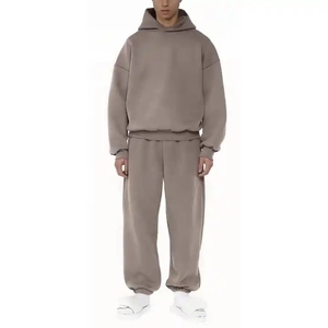 Conjunto Deportivo Personalizado 100% Algodón, Chaqueta Bordada con Cierre y Pantalones Deportivos, Ropa Deportiva de Invierno para Hombre - Product Image 6