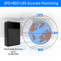 Rastreador GPS 4G para Vehículos con Imán Potente, Batería de 10000mAh, Carga Tipo C, Precisión de 5m, Sistema de Gestión de Activos Pro Global