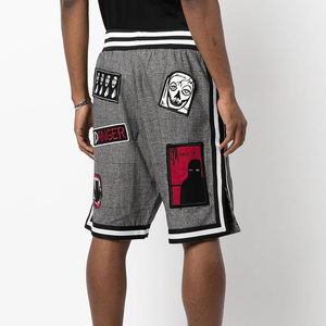 Taille adulte Gym Workout Sports Running Mesh Basketball Men Jogging Shorts Plain Design Double Layer Customs Mesh Shorts for Boys - Product Image 4