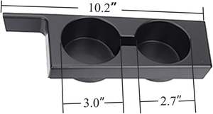 Insert de Console centrale pour porte-gobelet avant pour BMW E39 Série <span class=keywords><strong>5</strong></span> 528i 525i 530i 540i M5 1998 1999 2000 2001 2002 2003 - Product Image 3