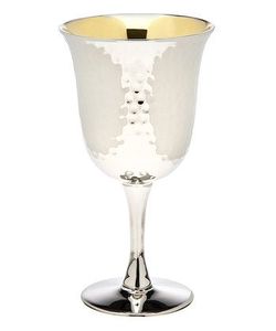 Brass Metal <b>Double</b>-<b>Walled</b> Luxury Drinking <b>Glass</b> with Gold Finish for Wine Parties & Weddings - Product Image 5