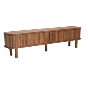 Meilleur nouveau meuble en bois d'acacia et de manguier massif Buffet de cuisine de style indien Produit de fournisseur de qualité supérieure - Product Image 5