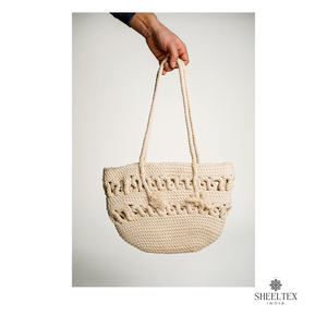 Meilleure offre, sac à main en coton fait main pour femmes, fourre-tout moderne, sac cosmétique pour ordinateur portable, deux doublures ouvertes en toile, cadeau à prix compétitif - Product Image 6