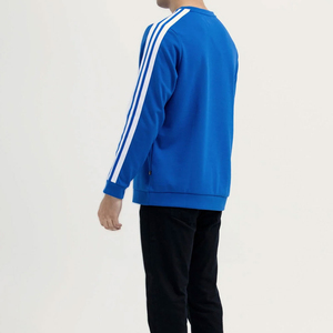 เสื้อสเวตเตอร์สำหรับผู้ชายทรงเข้ารูปแบบลำลองเสื้อมีฮู้ดคอตตอนแบบสวมหัวสวมใส่สบาย - Product Image 3