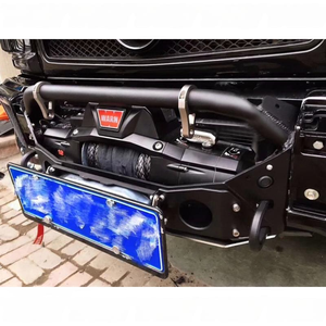 Kit de Carrocería para Parachoques de Coche, Acero Inoxidable, W463, Cabrestante Delantero con Motor y Cables, Apto para Clase G W463 1990~2018, Mejora de Barra Protectora - Product Image 6