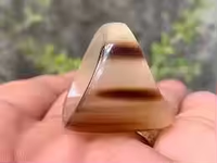 Bague en corne naturelle, écologique, faite à la main, intemporelle, unique, élégante, artisanale, durable, classique par Crescent Crafts