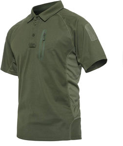 บริการ OEM เสื้อผ้าแฟชั่นคุณภาพสูง ราคาโรงงาน เสื้อผ้าผู้ชาย ดีไซน์ล่าสุด ผ้าถักลำลอง ระบายอากาศได้ดี ไซส์ใหญ่ แบบรัดรูป ขาสั้น - Product Image 1