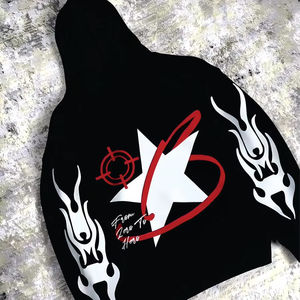 Sudadera con Capucha Gris Carbón de Alta Densidad, Personalizada con Logotipo, Unisex, Estilo Urbano, Corte Regular, 400GSM, para Invierno - Product Image 1