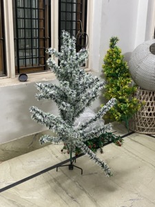 الساخن بيع اليدوية الزخرفية شجرة كريسماس صناعية