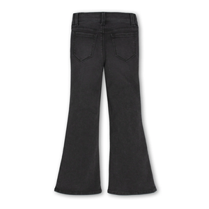 กางเกงยีนส์เดนิมทรงหลวมขาบาน ผลิตจากโรงงาน เนื้อผ้านุ่ม สไตล์สาวหวาน ซักแล้ว คุณภาพพรีเมียม เป็นมิตรกับสิ่งแวดล้อม ดีไซน์สั่งทำได้ ทันสมัย ทรงเข้ารูป สวมใส่สบาย - Product Image 2