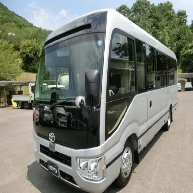 ブランドバスディーゼル自動車トヨタコースター30席バス販売用