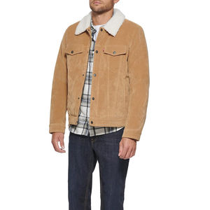 Veste en cuir pour hommes sur mesure de conception à la mode veste en toile à la mode pour le prix de la saison de printemps - Product Image 2