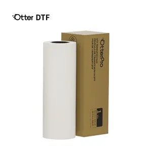 Otter DTF commercio all'ingrosso 42cm x 100m di alta qualità per Pet Dtf stampanti pellicola trasferimento di calore buccia calda DTF rotolo di pellicola