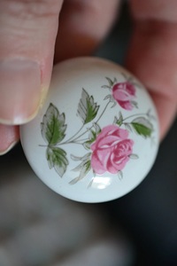 Perilla de cerámica redonda estilo granja para cajones de cocina, tocadores, hoteles, escuelas, almacenes, hospitales, gimnasios, material de aleación de zinc - Product Image 4