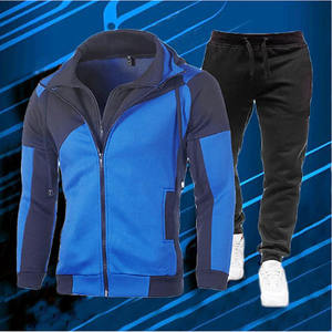 ชุดวอร์มและกางเกงวิ่งออกกำลังกายผ้าคอตตอน100% เสื้อกีฬาระบายอากาศมีฮู้ดของผู้ชาย - Product Image 6