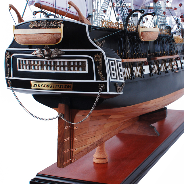 （地域限定）USS Constitution ヴィンテージハンドメイド　模型船 模型・プラモデル （地域限定）USS Constitution ヴィンテージ