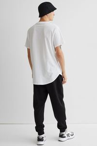 Hombres Plain Drop Shoulder manga corta azul claro camisetas - Product Image 5