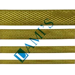 Wholesale French Lace <b>Braid</b> and Fringes OEM Ceremonial <b>Braided</b> Thread Metallic <b>Braids</b> Textile Crafts - Product Image 6