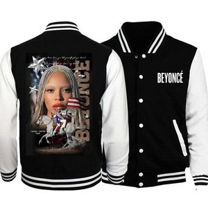 Beyonce Cowboy Tour 2025 Sudadera con capucha Uniforme Chaqueta Mujeres Hombres Chaqueta de béisbol Streetwear College Chaqueta de béisbol para hombres - Product Image 2