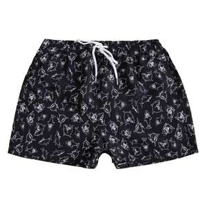 กางเกงขาสั้นผ้าแคนวาสแบบสปอร์ต รักษ์โลก สำหรับฤดูร้อนปี 2025 คุณภาพสูง พิมพ์ลายฉลาม พร้อมเชือกผูกเอวกลางลำตัว สำหรับผู้ชาย รับสกรีนโลโก้ตามสั่ง - Product Image 5