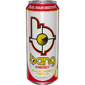 Bang Energy Drink Champagne Rare Full Can Sugar-Free Featuring Berries Oat Ginseng and <b>Carbonate</b> Discontinued for Sale - Product Image 1