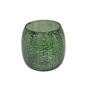 Soporte votivo de vela con acabado antiguo de Color púrpura de Material de vidrio de diseño clásico para decoraciones del hogar hecho a mano - Product Image 5