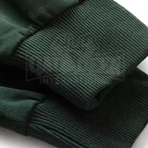 Sudadera con capucha de mujer de la mejor calidad hecha en fábrica, bordado de algodón transpirable, impresión Digital teñida lisa, venta en línea para la temporada de primavera - Product Image 4