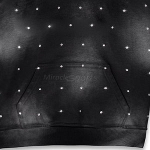 El mejor fabricante hecho con sudaderas con capucha de diamantes de imitación lavado ácido para hombre, sudaderas con capucha de diamantes de imitación lavado ácido para hombre - Product Image 6