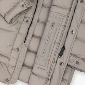 Chaqueta Acolchada Larga para Hombre, Chaqueta Acolchada de Trabajo, Chaqueta Acolchada Resistente, Chaqueta Acolchada para Granja, Abrigo de Invierno Acolchado Industrial - Product Image 6