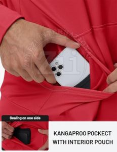 Sudadera con Capucha de Felpa 100% Algodón para Hombre, Corte Regular, Gruesa para Invierno, Ligera, Antiarrugas, Transpirable, Personalizable - Product Image 3