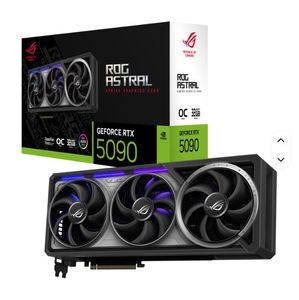 Tarjeta Gráfica para Juegos BEST A-S-U Astral GeForce RTX 5090 OC Edition MXM PCIe 5.0 32GB GDDR7 DP 2.1 3.8-Slot 4 Ventiladores Axiales - Product Image 1