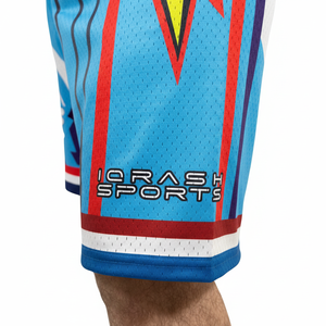 Shorts de sport confortables personnalisés en maille, style décontracté, shorts d'entraînement de baseball avec fonction respirante, shorts en maille pour hommes - Product Image 4