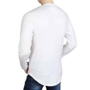 T-shirt à manches longues pour homme - Blanc - Product Image 4