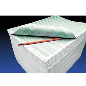 SIGEL Papel Verde para Oficina DIN A3 Horizontal, 60g/m², Sin Cloro, Cuadrícula Verde/Blanca, Líneas de Lectura, 2,000 Hojas - Product Image 3