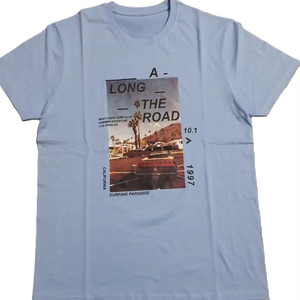 Top vente meilleure qualité grande taille hommes cou 100% coton T-shirt régulier été porter à manches courtes décontracté pour hommes Bangladesh - Product Image 3