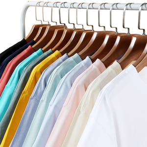 Camisetas personalizadas Your Own Brand 230gsm 100% Camiseta de algodón Camiseta de hombre de gran tamaño en blanco unisex para hombre - Product Image 2