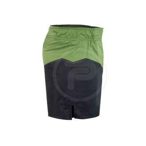 กางเกงขาสั้นผ้าทอโพลีเอสเตอร์น้ำหนักเบาดีไซน์ล่าสุดสำหรับศิลปะการต่อสู้แบบ MMA - Product Image 3