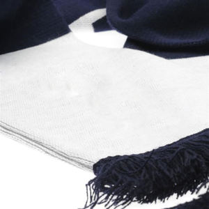 Ropa Deportiva bufandas sostenibles diseño personalizado 100 por ciento ventiladores de punto bufanda bufandas de fútbol de doble cara OEM duradero - Product Image 4