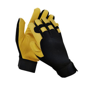 Guantes de cuero duraderos para herrador de Palma guantes de trabajo reforzados protectores al por mayor guantes de herrador de seguridad al por mayor - Product Image 2